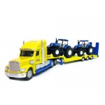 Truck with New Holland Tractors - Siku 1805